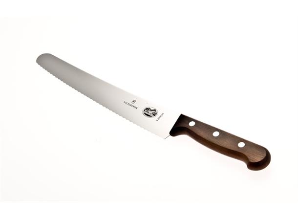 VICTORINOX konditorkniv L:260mm Brødkniv med bølgeskjær og treskaft